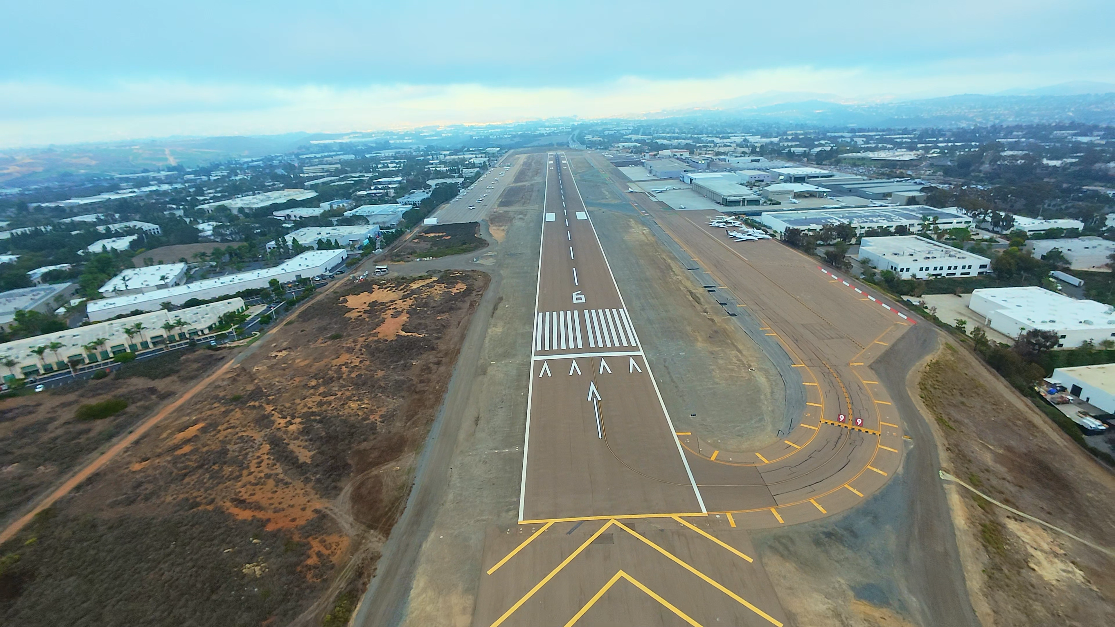 McClellan-Palomar Airport view