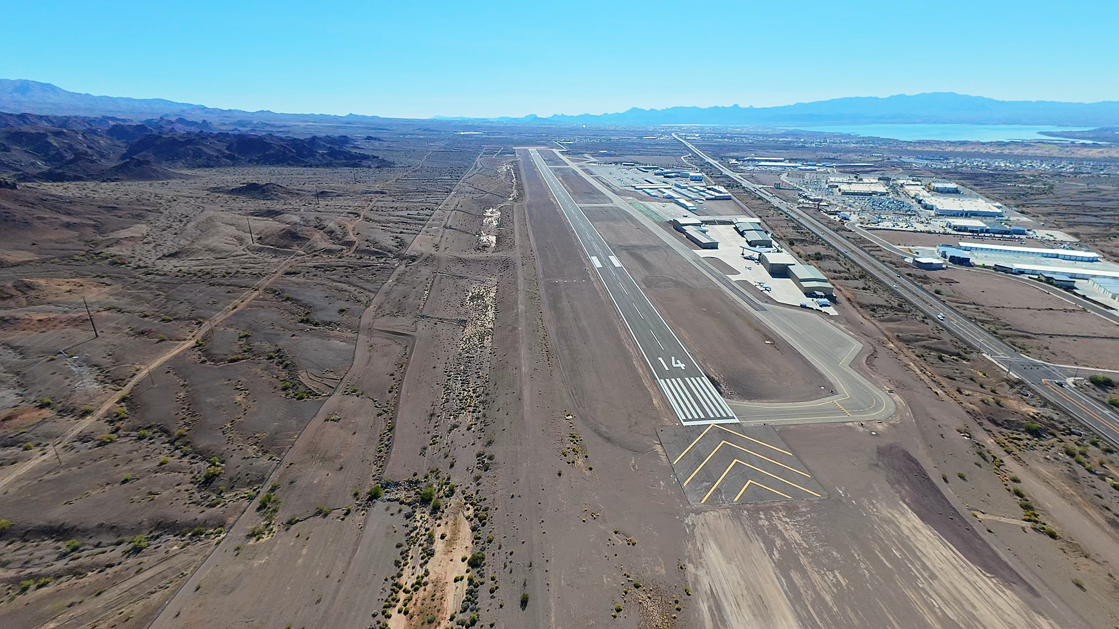 Lake Havasu City Airport view