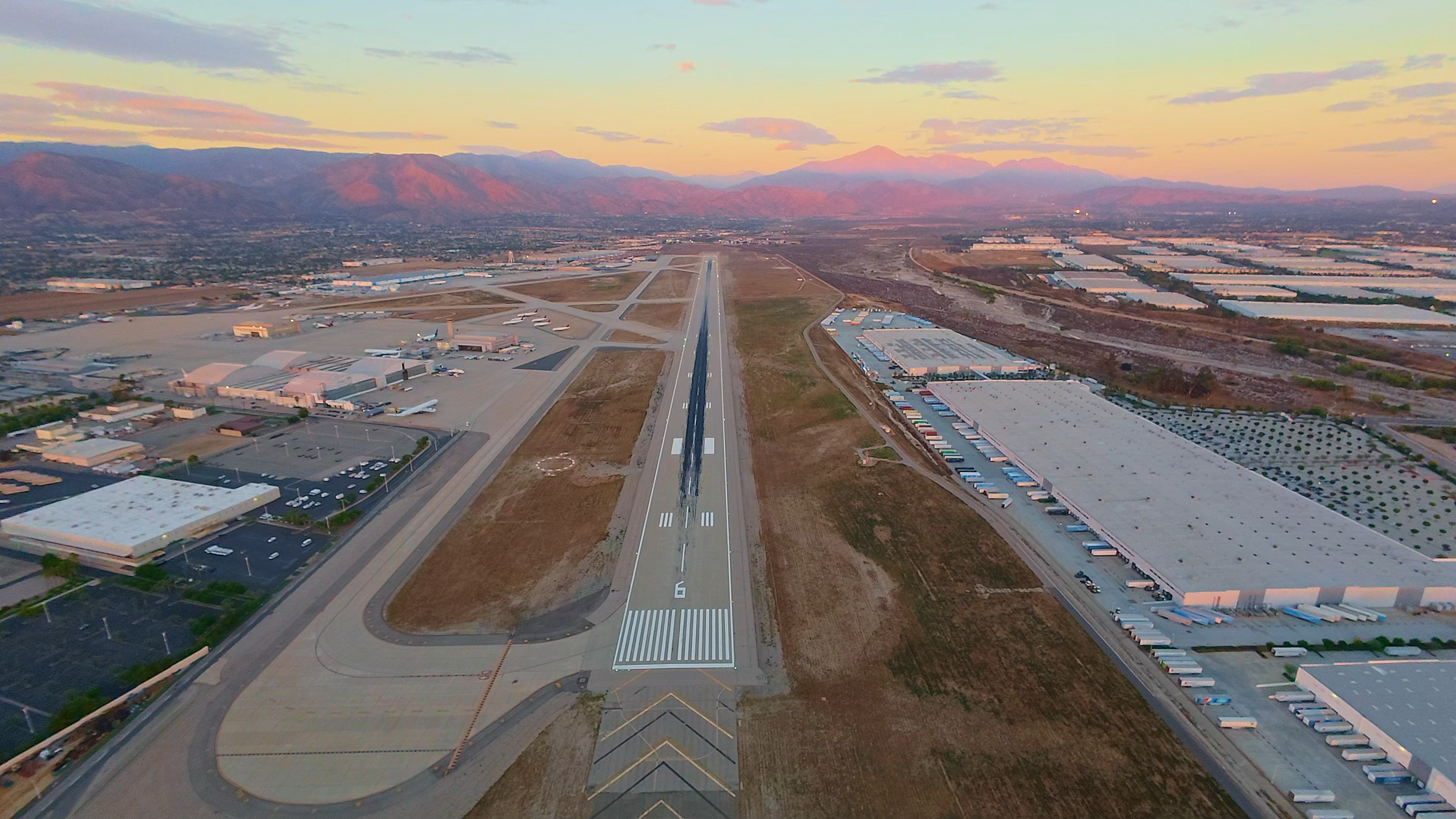 San Bernardino International Airport view