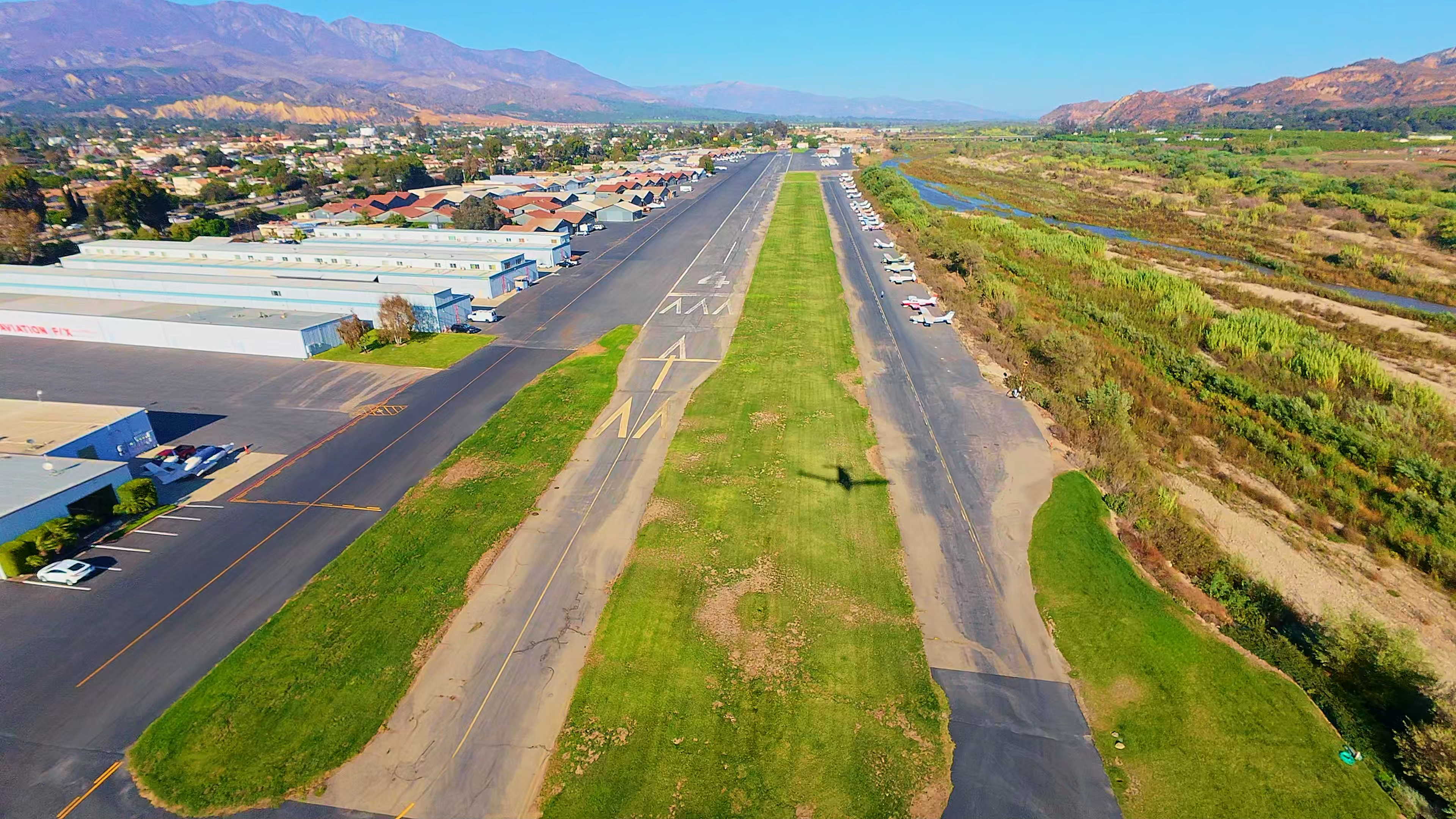 Santa Paula Airport view