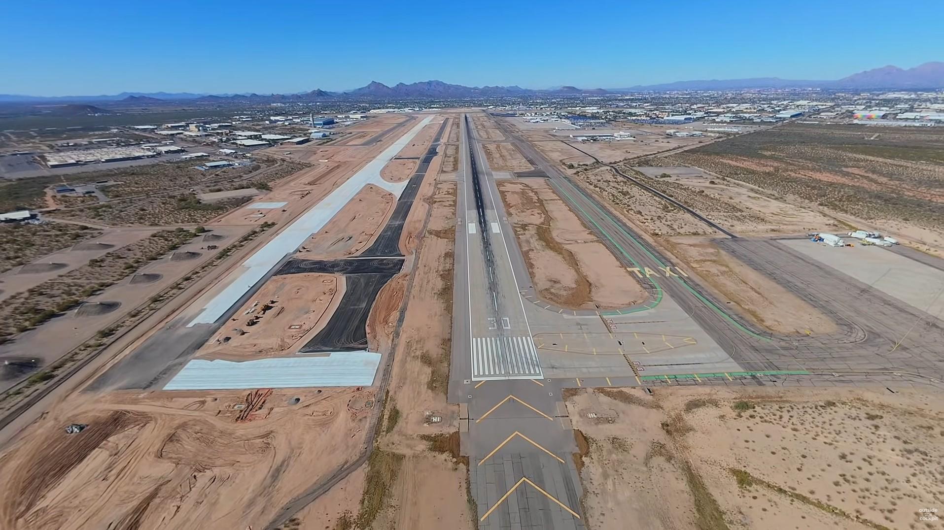 Tucson International Airport view